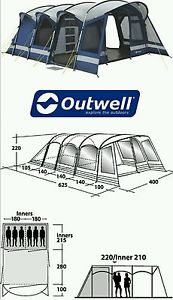 Outwell biscayne tent