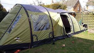 Vango Infinity 400 Airbeam Tent, Front Canopy And Footprint