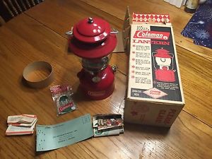 Vintage Coleman 200A Lantern New With Box never Used
