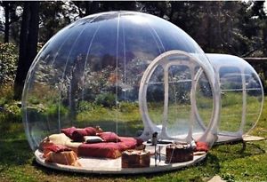 Brand New Stargaze Outdoor Single Tunnel Inflatable Bubble Camping Tent  E
