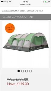 Gelert Corvus 5+2 Tent