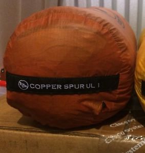 Big Agnes Copper Spur UL 1 Person Ultralight Tent - DAC Poles  - Free Shipping