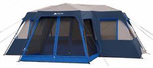 12 Person Cabin Tent w/Screen Outdoor Camping Hiking Portable Tent