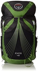 Osprey Packs Exos 48 Backpack, Basalt Black, Medium