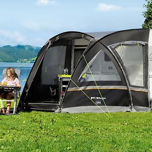 Reisevorzelt Luna Teilvorzelt Wohnwagen Camping Bodenwanne Kederlänge ca. 340cm