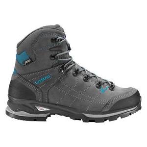 Lowa Vantage GTX Mid anthrazit/türkis Damen Trekking Wanderschuhe 220698 [NEU]