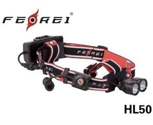 BRAND NEW Ferei HL50 Dual XM-L2 Cree LED 1800 lumen Rechargeable Headlamp