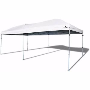 Ozark Trail 20x10 Straight Leg Instant Canopy Tent (200 sq. ft Coverage)