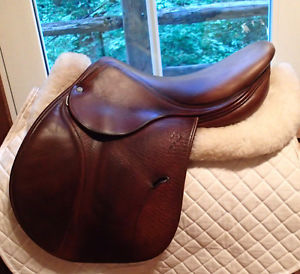 17" Antares Saddle - Full Buffalo - 2008 - 2 Flaps - 4.75" dot to dot