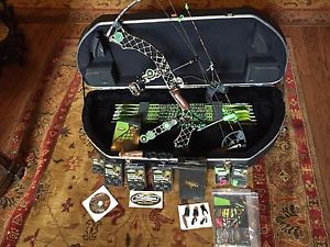 Mathews Heli-M 60/28 LOADED With Case And 12 Ted Nugent Arrows