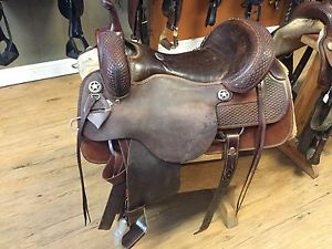 Mc Daniel Saddlery  Cutting Saddle 16.5"