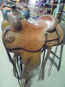 15" CACTUS RANCH / ROPING SADDLE 3 972