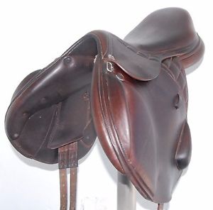 17" PRESTIGE DX MONOFLAP SADDLE (SO19499) FULL CALF, VERY GOOD CONDITION!! - XVD