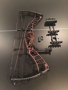 Excellent Condition 2015 Hoyt Nitrum 34 - Harvest Brown w/ Carbon Fiber limbs