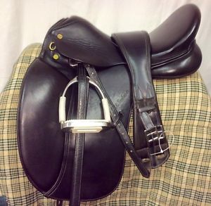 Marcel Toulouse M.Toulouse Aachen Dressage Saddle, 18, MW/W, FREE FITTINGS, NWOT