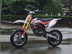 FREE SHIP BNIB 500W RED Kids Electric Dirt Bike 24V Motorcross Mini Moto Fun RED