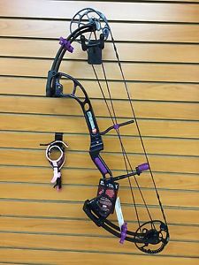 PSE Purple Premonition Stiletto Compound Bow 40#, 29" Draw - FREE RELEASE
