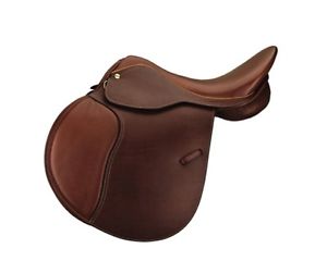 Henri de Rivel Advantage Cross Country Saddle (Flocked) close contact 17 Wide