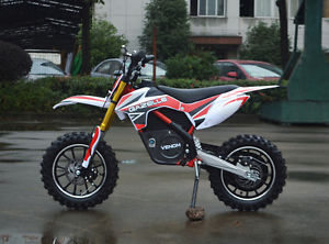 FREE SHIP BNIB 500W RED Electric Dirt Bike 24V Motorcross Mini Moto Fun RED
