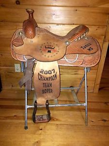 Used 15.5" Cowboy Classic Saddlery Rope Saddle