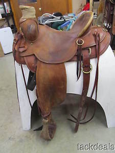 McCall Association Wade Ranch Saddle 16" Lightly Used AWESOME!!