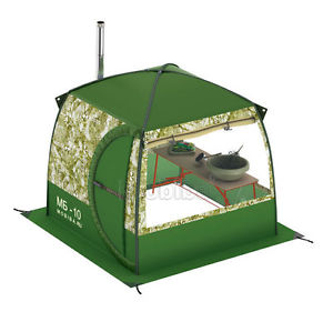 Camping Tent Sauna Mobiba MB-10 Aquarium 2. Camping sauna tent with 2 windows