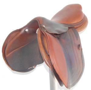 17.5" CWD SE01 SADDLE (SO16531) FULL CALF LEATHER, GOOD CONDITION!! - DWC