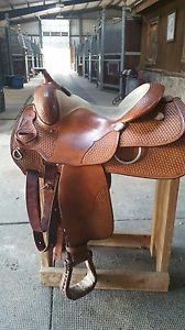 Western reining/ranch Custom saddle by Jim Taylor 15"