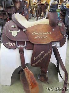 Martin Team Roper Roping Saddle USTRC Edition 15" Lightly Used