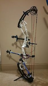 2016 PSE SUPRA EXT 50-60# 25-30.5" DRAW, PEARL WHITE, BARE BOW