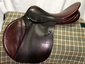 Stubben Siegfried Extra Saddle, 18.5/19 seat, 32; Wide tree, Great Condition