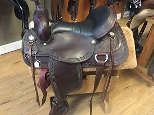 Tex Tan Trail Saddle 16"