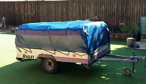 Raclet hex trailer tent