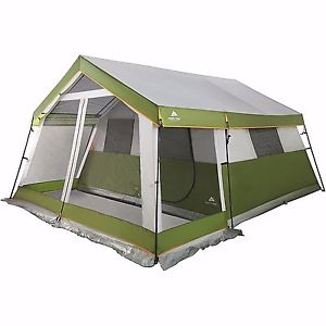 Family Tent Cabin 10 Person Outdoor Camping Shelter Hiking Screen Porch New