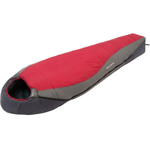 PACIFIC CREST 20 DEGREE RED/GREY SLEEPING BAG