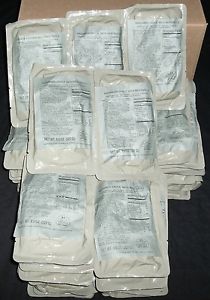 Case Lot of 50 Marinara Sauce with Meatballs MRE Entrees, Meals Ready to Eat