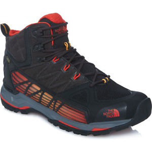 North Face Ultra Gtx Surround Mid Mens Footwear Walking Shoes - Tnf Black