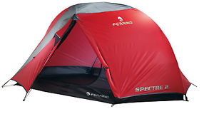 Ferrino Spectre 2-Personen Zelt (rot/grau)