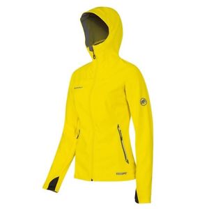 Mammut Softshelljacke Jacke Damen Ultimate Hoody Women Gelb Gr M 1010-14930