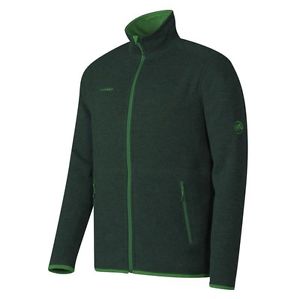 Mammut Funktions Jacke Fleecejacke Herren Polar ML Jacket Grün Gr XL 1010-10392