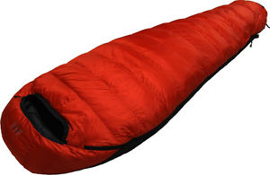 Mount Cold Weather Duck Down Sleeping Bag 1500g Orange-red Camping Travel Hiking