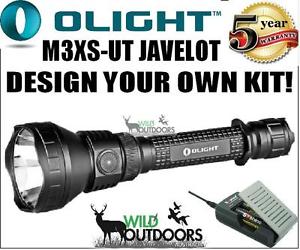 OLight - M3XS-UT JAVELOT Torch - Rechargeable Batteries - Charger - DIY KIT!