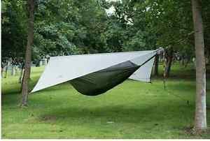 Army Military Survival Tent Hammock Parachute Camping Hiking Light Trekking Swag