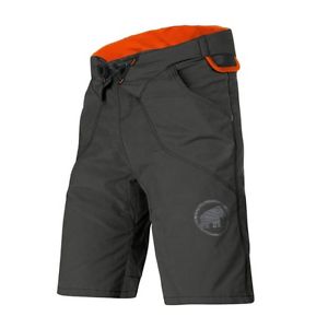Mammut Herren Kletterhose Kletter Outdoor Hose Realization Shorts Grau Gr L