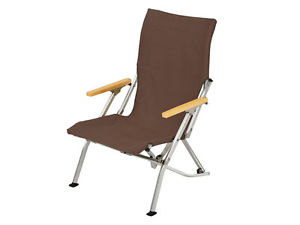Brand New Snow Peak Low Chair 30 Brown LV-091BR