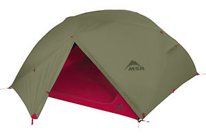 MSR Elixir 4 Backpacking Tent in Green
