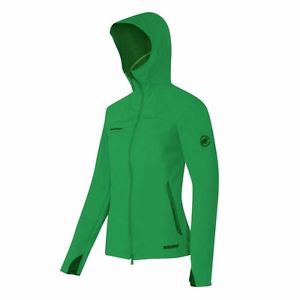 Mammut Übergangsjacke Damen Ultimate Hoody Women Grün Gr. S Softshelljacke