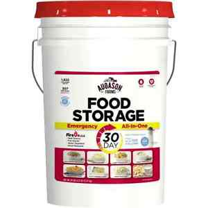 Augason Farms Emergency 30-Day All-In-One Food Storage Camping Pail, 29.27 lbs