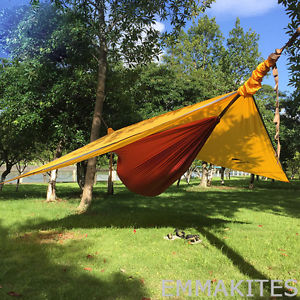 Ultralight Tree Hanging Tent Hanging Hammock Rain Resistant Camping Hiking 52oz