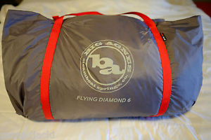 Big Agnes Flying Diamond 6 Person Camping 4-Season Tent
